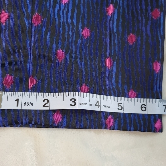 ANNE Klein Ankle Pants. Shimmery Pink and Blue. Very Beautiful. Ladies Size 6 - Picture 14 of 14